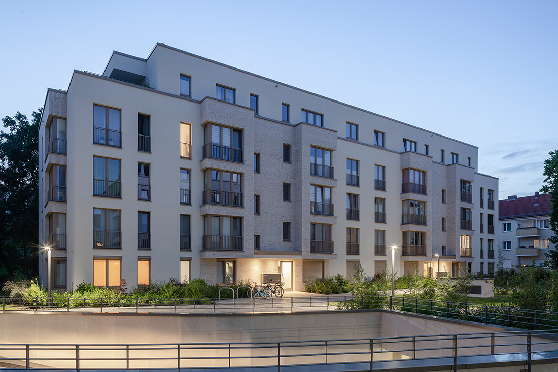 Neubau Wohnanlage Griechische Allee in Berlin Treptow-Köpenick, Wohnungsbau, Wohnungsneubau, Bauherr Wohnungsbaugenossenschaft GWG 