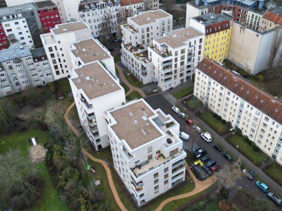 Wohnungsbau Neubau Harzer Straße Wernecke + Jahn Architekten Genossenschaftlicher Wohnungsbau Berlin DPF Wohnungsbaugenossenschaft Treptow Köpenick
